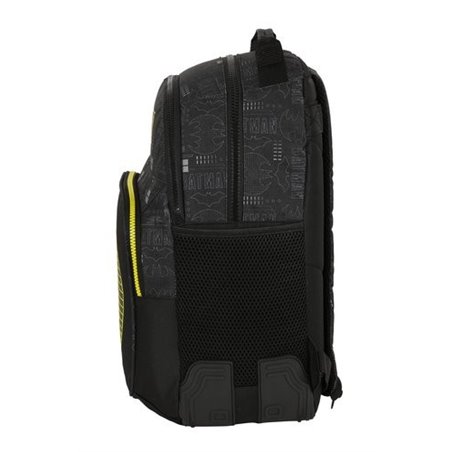 MOCHILA DOBLE CON CANTONERAS ADAPTABLE A CARRO BATMAN COMIX