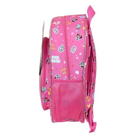 MOCHILA INFANTIL ADAPTABLE A CARRO MINNIE MOUSE LUCKY