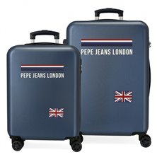Juego de Maletas Pepe Jeans Overlap rígidas 55-68cm