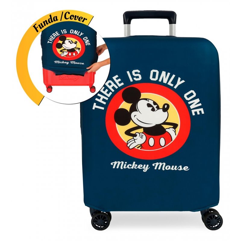 Funda para maleta de cabina Mickey azul