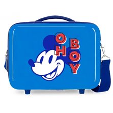 Neceser ABS Mickey Oh Boy Adaptable Azul
