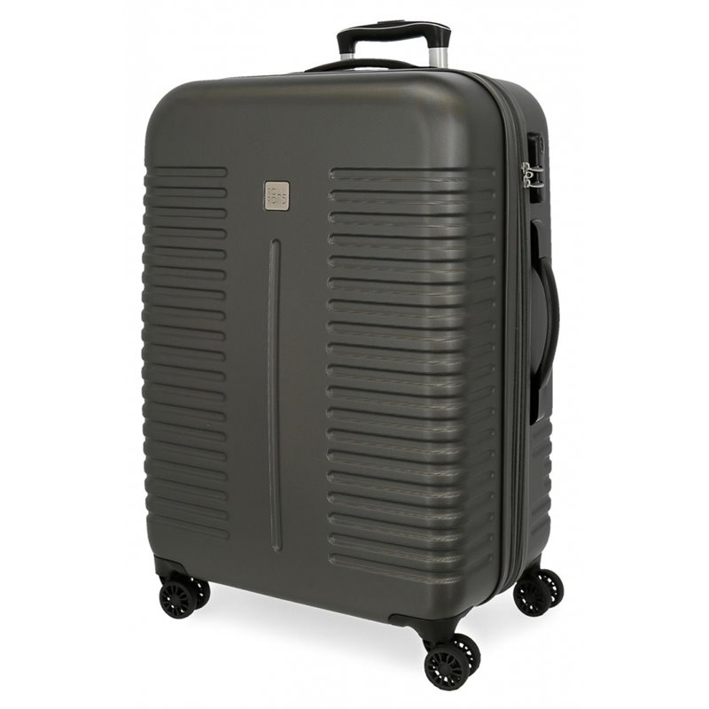 Maleta Mediana Roll Road India rígida 70cm Antracita