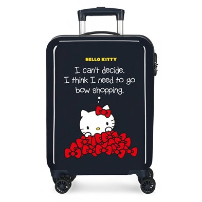 Maleta de cabina Bow of Hello Kitty rígida 55cm Lazos