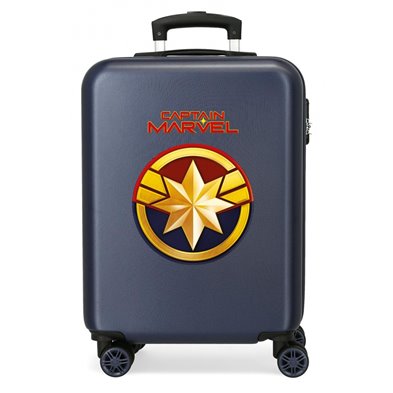 Maleta de Cabina Capitan Marvel rígida 55cm
