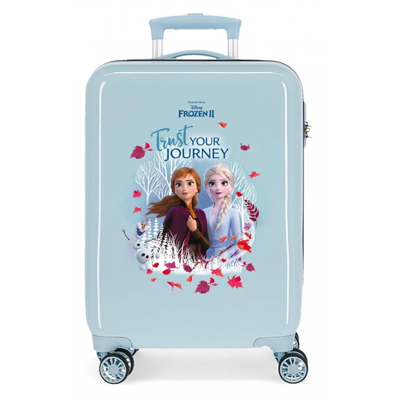 Maleta de cabina Frozen Trust your journey rígida 55cm