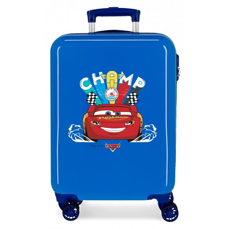 Maleta de cabina rígida Cars Champ Azul