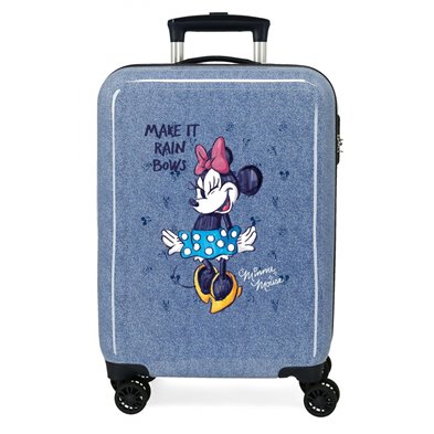 Maleta de cabina Minnie Make it Rain Bows rígida 55cm