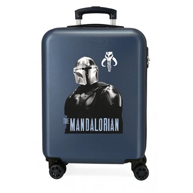 Maleta de Cabina Star Wars The Mandalorian rígida 55cm Azul