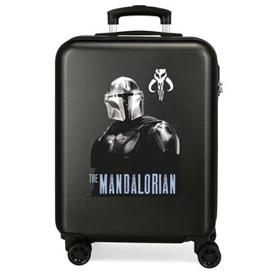 Maleta de Cabina Star Wars The Mandalorian rígida 55cm Negro