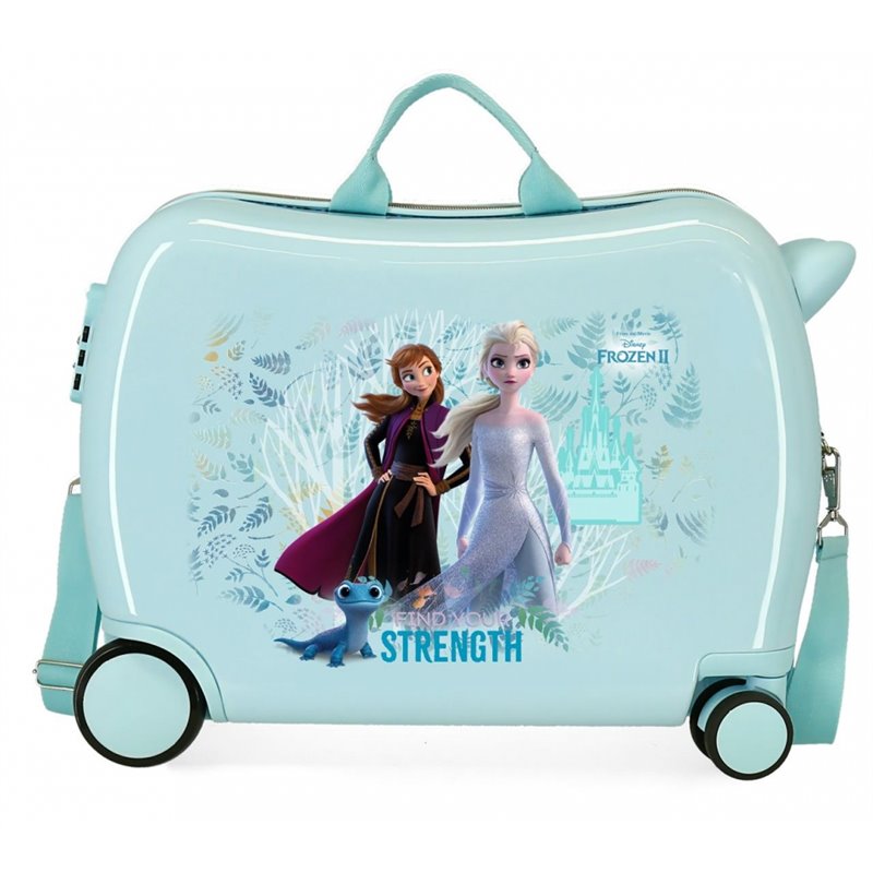 Maleta Infantil Frozen Find Your Strenght con 2 ruedas multidireccionales