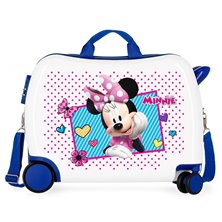 Maleta infantil 2 ruedas multidireccionales Minnie Joy Azul