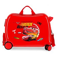 Maleta Infantil Cars Rusteze Lightyear 2 ruedas multidireccionales Rojo