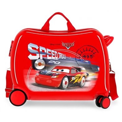 Maleta Infantil Cars Speed Trails 2 Ruedas Multidireccionales