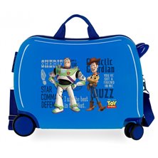 Maleta infantil 2 ruedas multidireccionales Toy Story You´ve got a Friend on me Azul