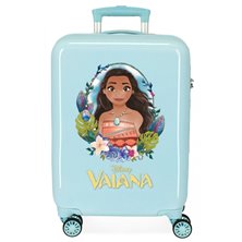 Maleta de cabina Vaiana rígida 55 cm azul