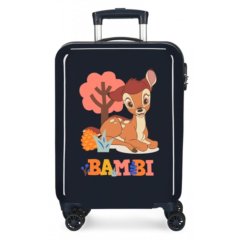 Maleta de cabina Bambi rígida 55 cm Marino