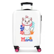 Maleta de cabina Aristocats Marie In White rígida 55 cm