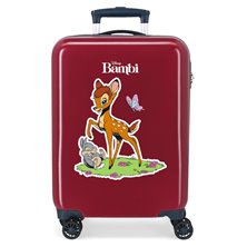Maleta de cabina Bambi rígida 55 cm Granate