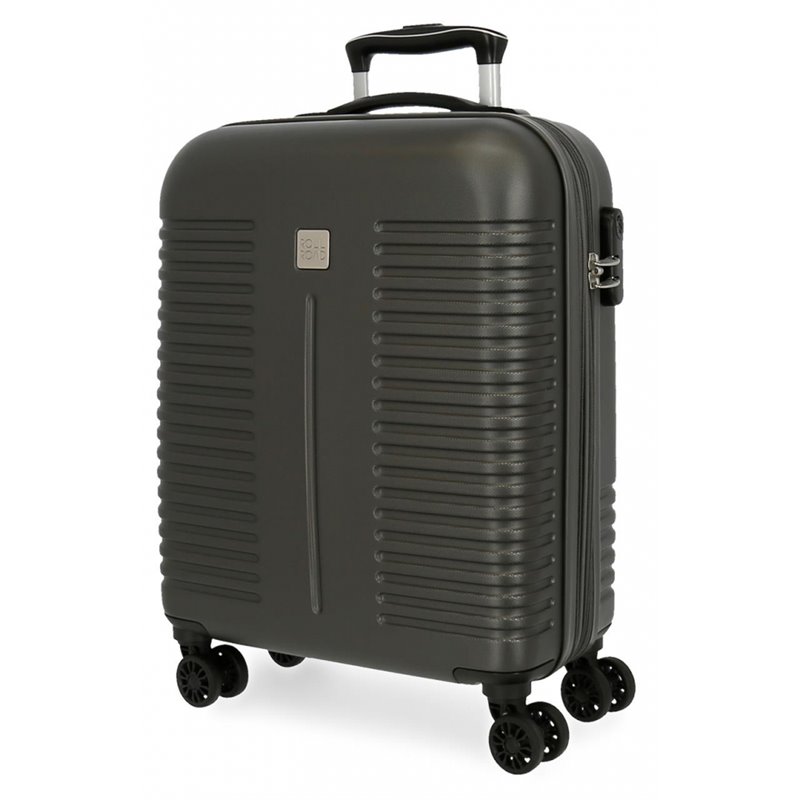 Maleta de Cabina Roll Road India Expandible Antracita
