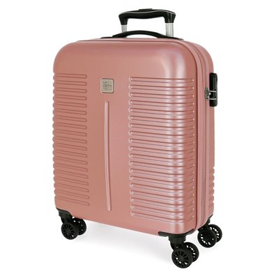 Maleta de Cabina Roll Road India Expandible Nude