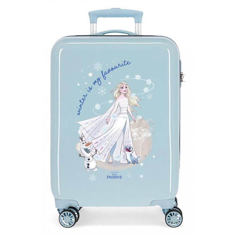 Maleta de cabina Frozen Winter is my favourite rígida 55cm Azul
