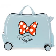 Maleta Infantil Minnie Good Vibes Only con 2 ruedas multidireccionales