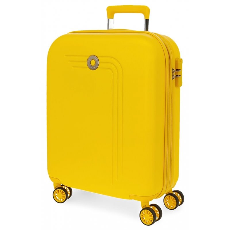 Maleta de Cabina Movom Riga Expandible Amarillo