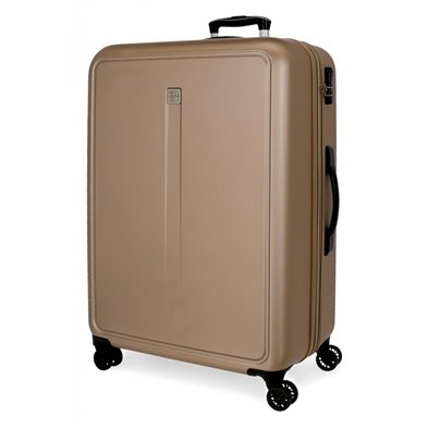 Maleta Grande Roll Road Camboya Rígida 78cm Champagne