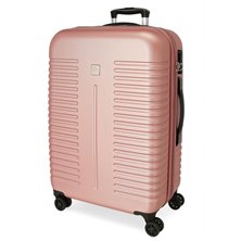 Maleta Mediana Roll Road India rígida 70cm Nude