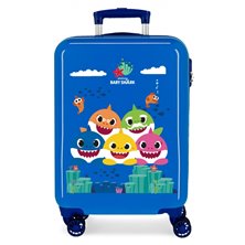 Maleta de Cabina Baby Shark Rígida 55cm Happy Family