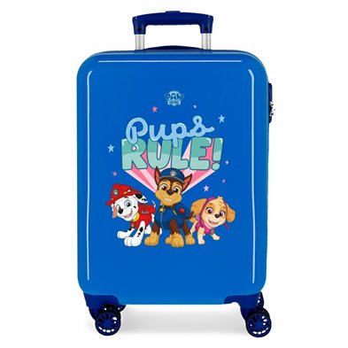 Maleta de Cabina Paw Patrol Pups Rule rígida 55cm Azul