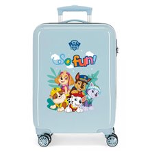 Maleta de Cabina Paw Patrol So Fun rígida 55cm Azul Claro