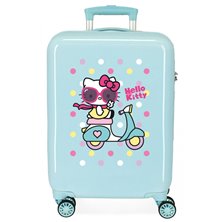 Maleta de Cabina Girl Gang Hello Kitty rígida 55cm Turquesa