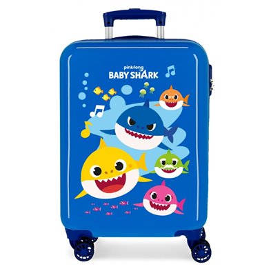 Maleta de Cabina Baby Shark Rígida 55cm Ocean Sharks