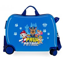 Maleta infantil 2 ruedas multidireccionales Paw Patrol Always Heroic Azul