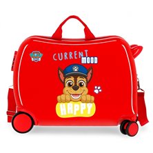 Maleta Infantil La Patrulla Canina Rojo