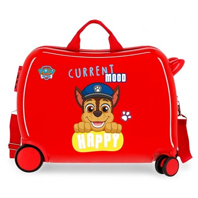 Maleta Infantil La Patrulla Canina Rojo
