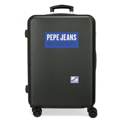 Maleta Mediana Pepe Jeans Darren rígida 65cm azul negro