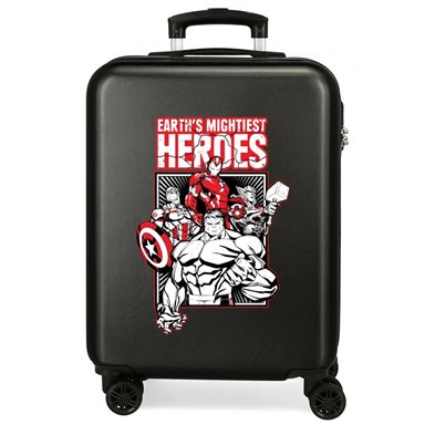 Maleta de Cabina Avengers Earth´s Mightiest Heroes rígida 55cm Negro