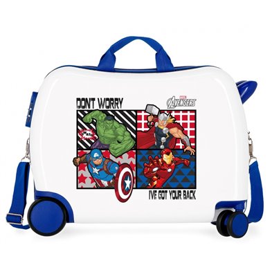 Maleta infantil All Avengers 2 ruedas multidireccionales