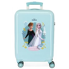 Maleta de cabina Frozen Follow Your Dreams rígida 55cm Turquesa