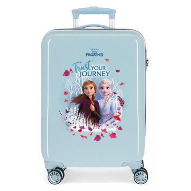 Maleta de cabina Frozen Trust your journey rígida 55cm