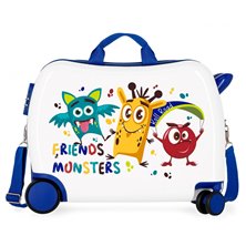 Maleta infantil 2 ruedas multidireccionales Little Me Friends