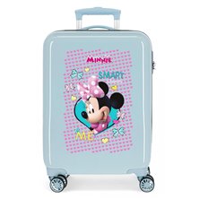 Maleta de cabina Minnie Happy Helpers rígida 55cm Azul claro