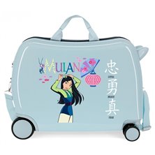 Maleta infantil 2 ruedas multidireccionales Mulan Princess Celebration
