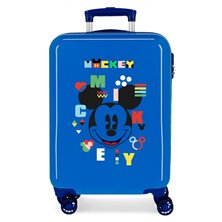 Maleta de cabina rígida Mickey Shape Shifter Azul