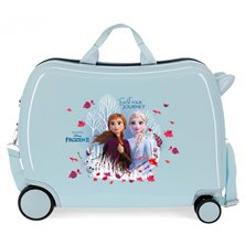 Maleta Infantil Frozen Trust your journey con 2 ruedas multidireccionales
