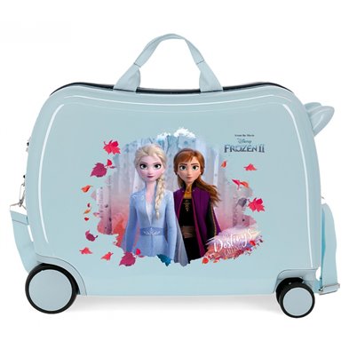 Maleta infantil Frozen In the Woods con ruedas multidireccionales