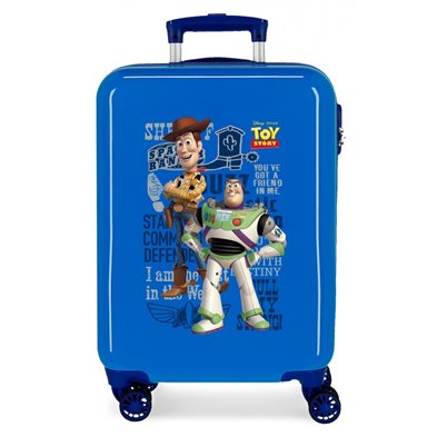Maleta de Cabina Toy Story You´ve got a Friend on me rígida 55cm Azul