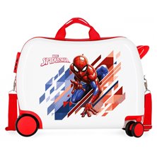 Maleta infantil 2 ruedas multidireccionales Spiderman Geo
